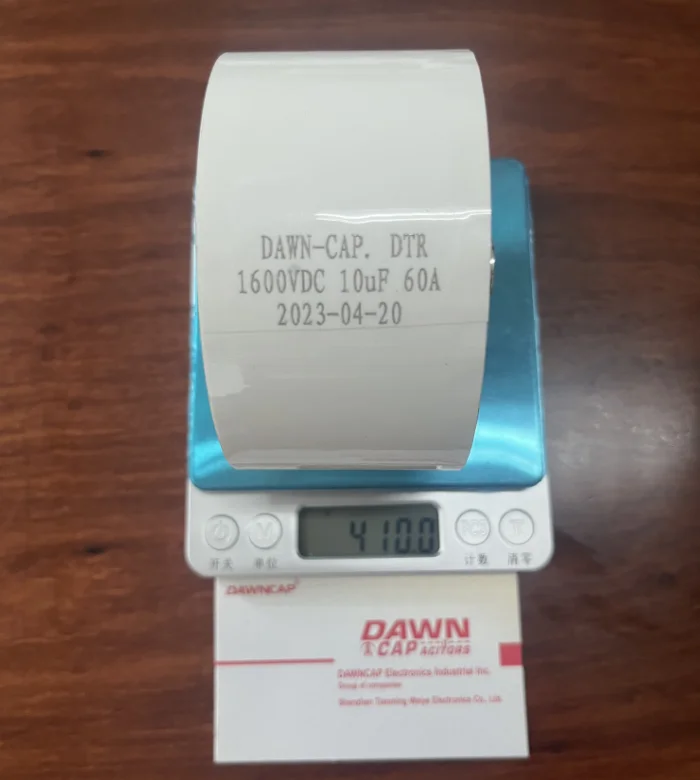 DAWNCAP DTR 10UF 1600V DC 60A High-voltage Resonant heater Capacitor