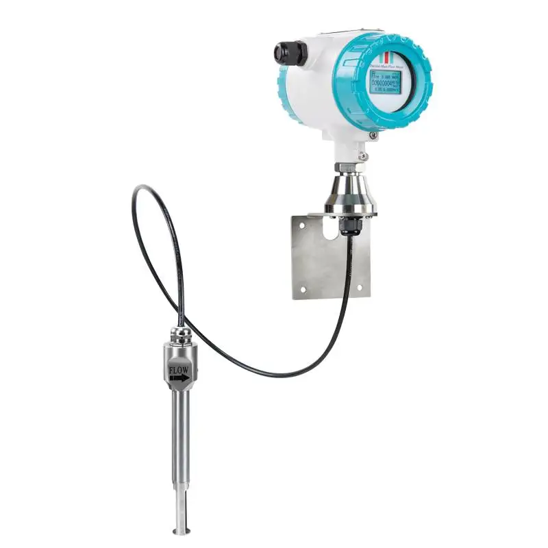 

Hot Sale Compressed air Mass Flow Meter Split Converter Thermal air Flowmeter