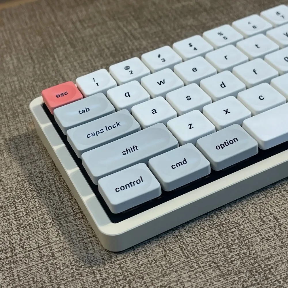 أغطية مفاتيح Chosfox LCK مخصصة PBT أغطية مفاتيح مربعة الشكل للوحة المفاتيح أغطية مفاتيح ذات محور قصير لملحقات ألعاب لوحة المفاتيح الميكانيكية