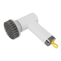 Electric Rotating Cleaning Brush 2 Speeds Cordless Shower Scrubber With 3 Replaceable Heads For Bathroom Kitchen Tile Window