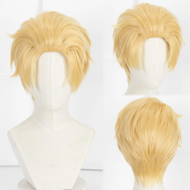 

ND Manny's Bryan Cosplay Hair Wig for Comic Con Coser Costume Manny's Theme Party Halloween Heat Resistant Synthetic Kanekalon
