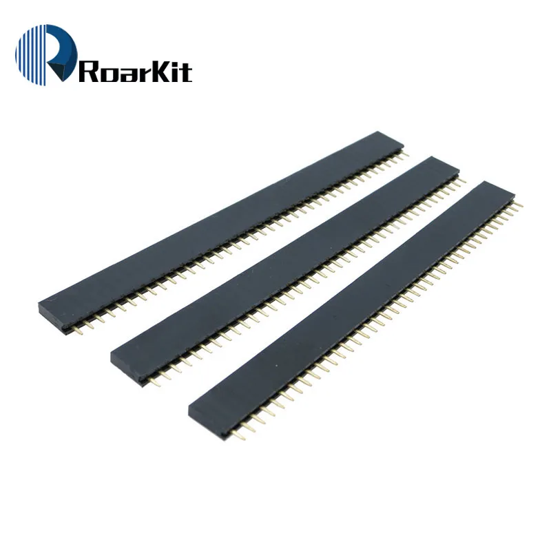 1x40 Pin 2.54mm 40P Single Row Female Pin Header Connector Female pin header 10PCS/LOT