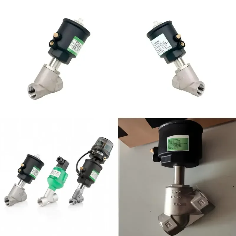 E290A064 E290A068 New Original American Pneumatic Angle Seat Valve High-Temperature Resistant, Two-Way G Thread AS/AO