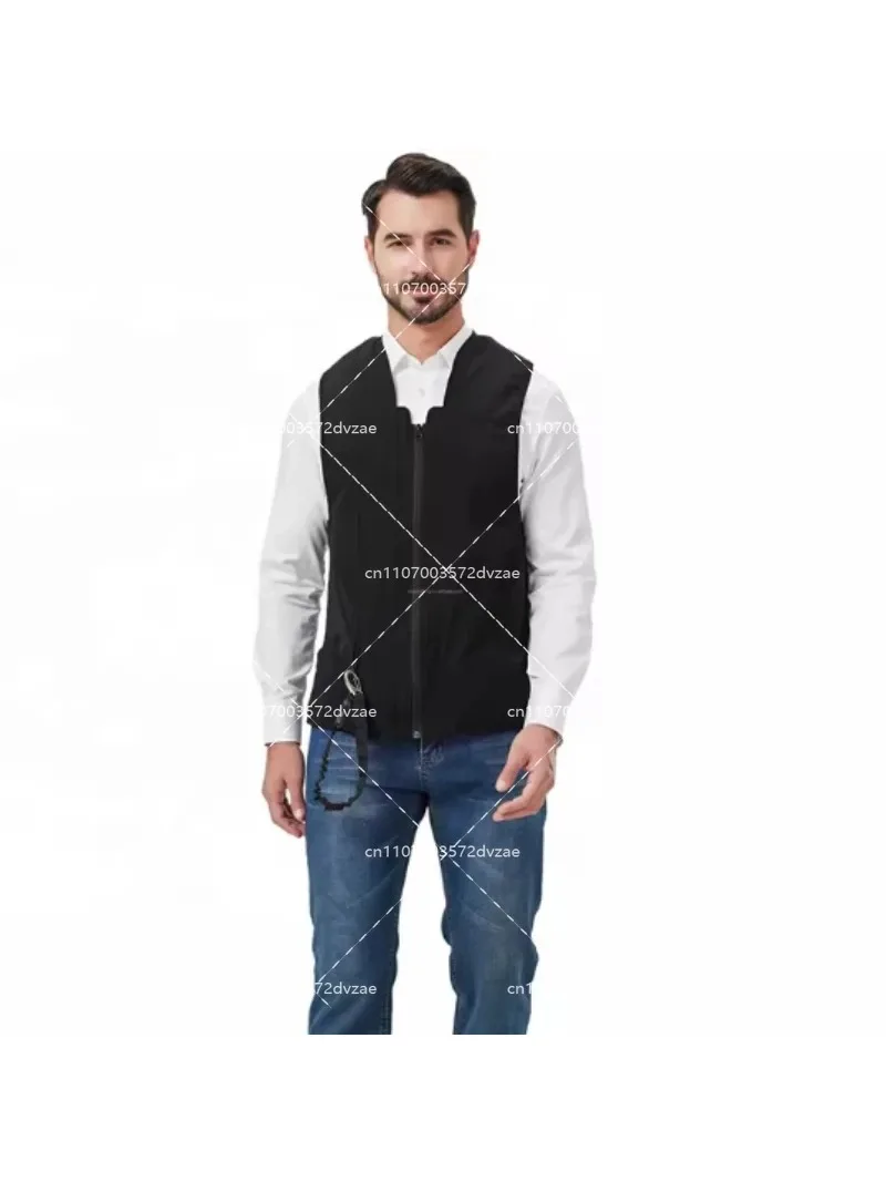 Universal Inflatable Equestrian Vest Nylon Elastic Fabric Airbag Riding Protective Jacket for All Seasons