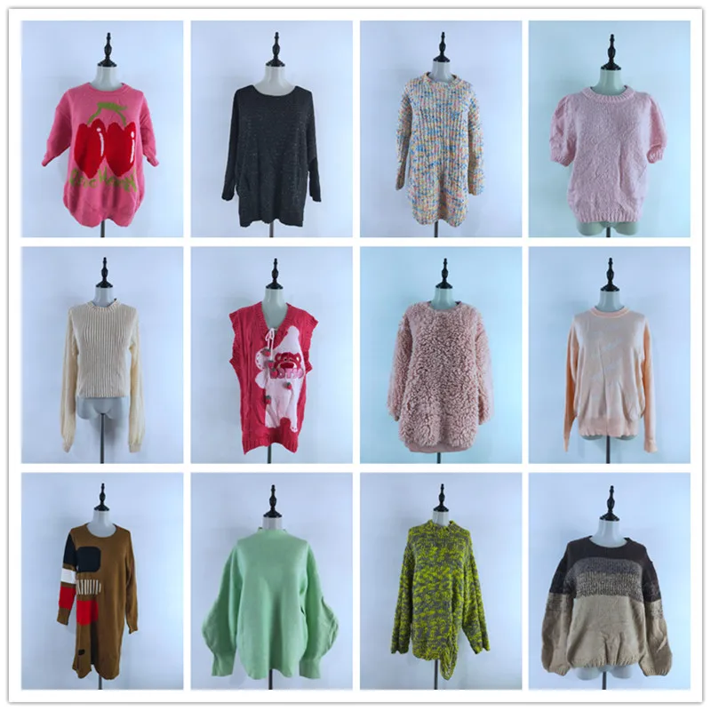 

Vintage Warm Commute Sweater Unique Casual Sle Not Matched High Quali Personali All Match Loose Long Sve round Ne