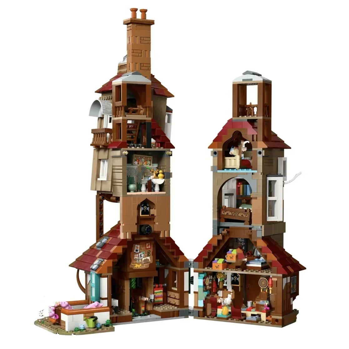 Bloques de construcción para niños, juguete de ladrillos para armar en preventa, serie Burrow collector Edition, ideal para regalo de Navidad, código 2024, compatible con 76437 piezas