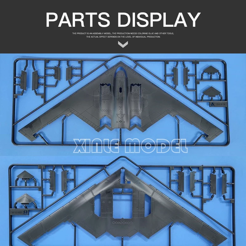 أكاديمية البلاستيك تجميعها نموذج طائرة عدة 12645 USAF B-2A "الشبح بومبر 1/144 لعبة لتقوم بها بنفسك
