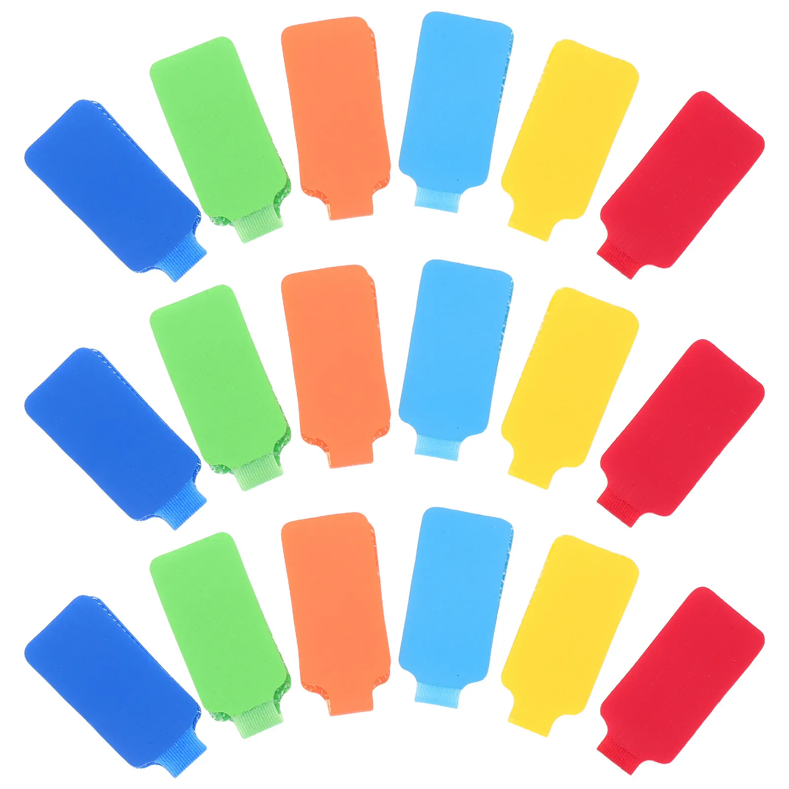36Pcs Cable Ties Reusable Colorful Wire Organizers Adjustable Cord Markers for Home Office Travel Desk Cable