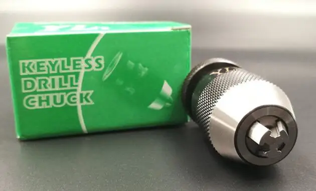 E060 Keyless Chuck , Drill Chuck ,0-3mm JTO , Drilling EDM Rotating Head parts , small hole machine parts