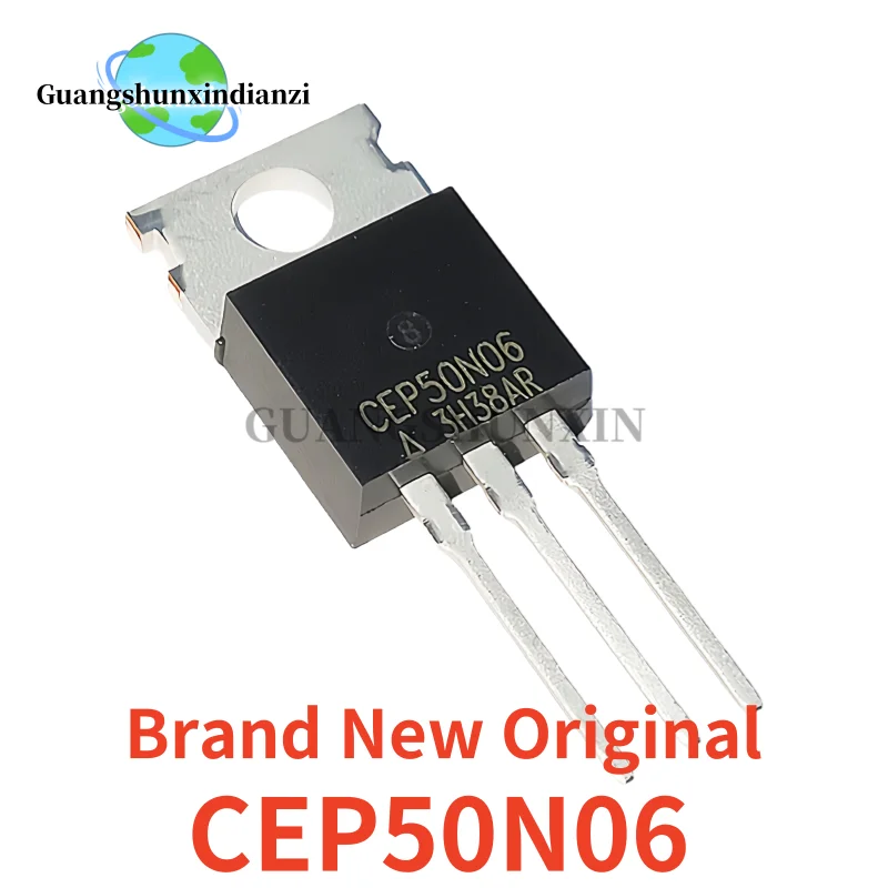 

10 шт./лот, новый оригинальный транзистор CEP50N06 TO-220 60 В 50 А, полевой транзистор MOS, лучшее качество, в наличии