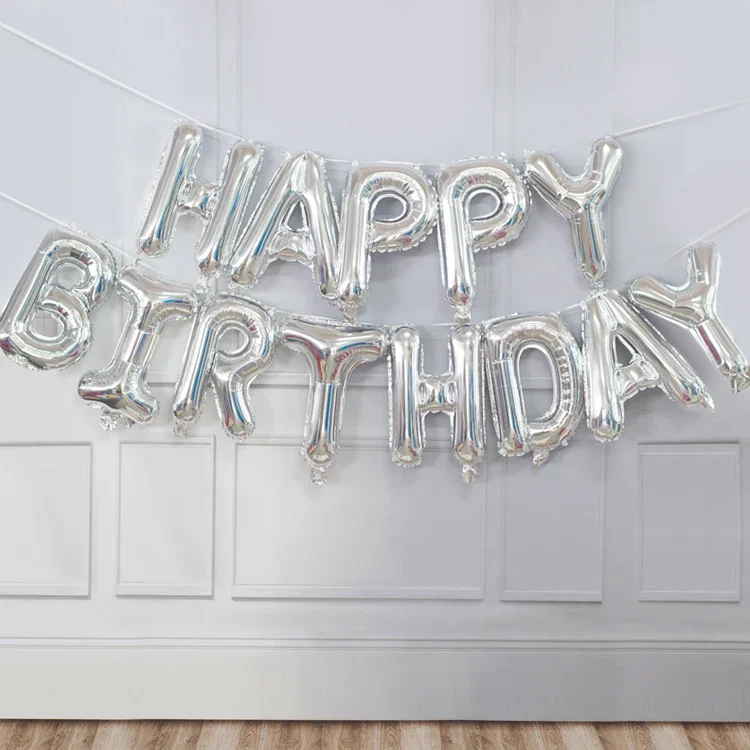Luftballons, Partyzubehör, Geburtstagsdekoration, alles Gute zum Jahrestag, Babyparty, Mädchen, Junge, Geschlecht offenbaren, blauen Folienballon für Kinder – Detail 7