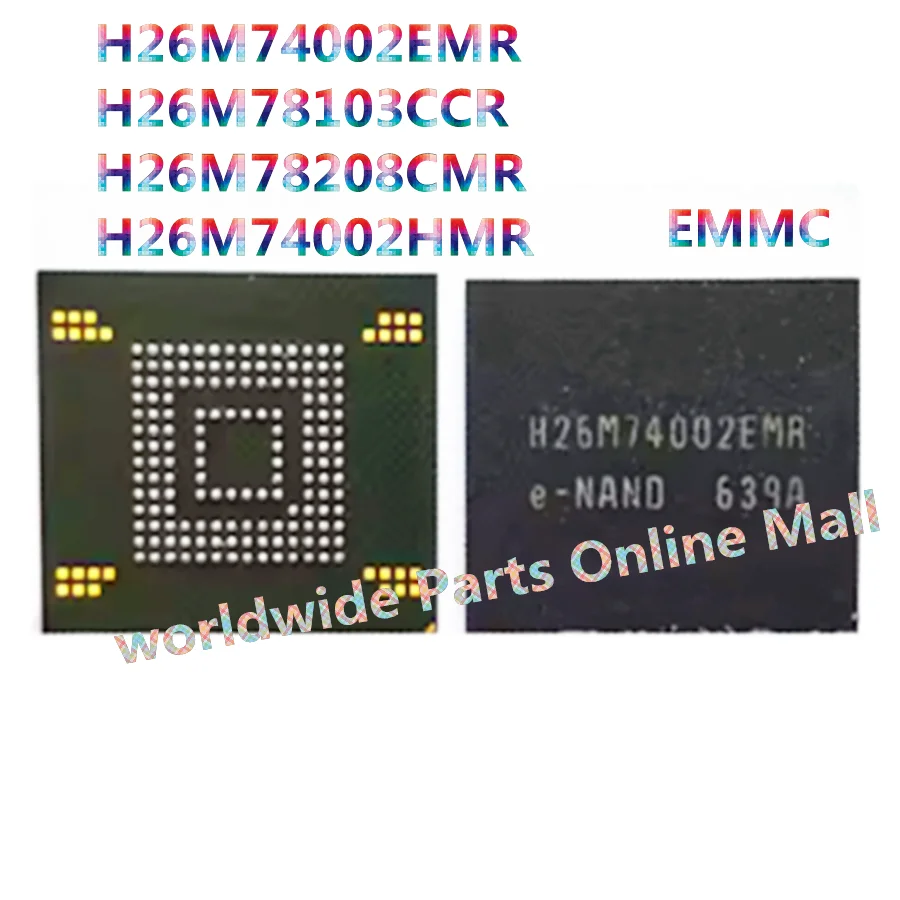 H26M74002EMR H26M78103CCR H26M78208CMR H26M74002HMR suitable for Hynix emmc 64G chip IC second hand