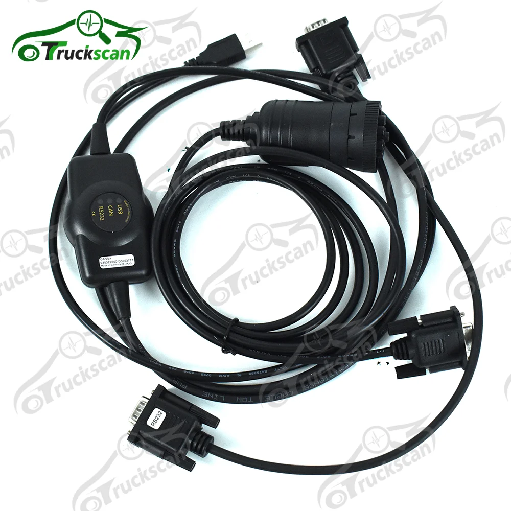 

for Liebherr Diagnostic Kit Truck DB9 to 9-Pin Deutsch Cable Canfox for Heavy Duty Vehicle Monitoring System