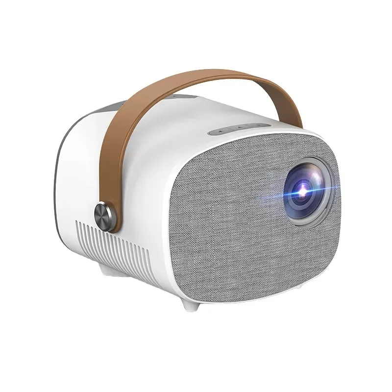 

YG230 Portable Projector Mini House Theater Built-in Speaker 1000 Lumens LED Light Source Multifunctional Player Video Projector