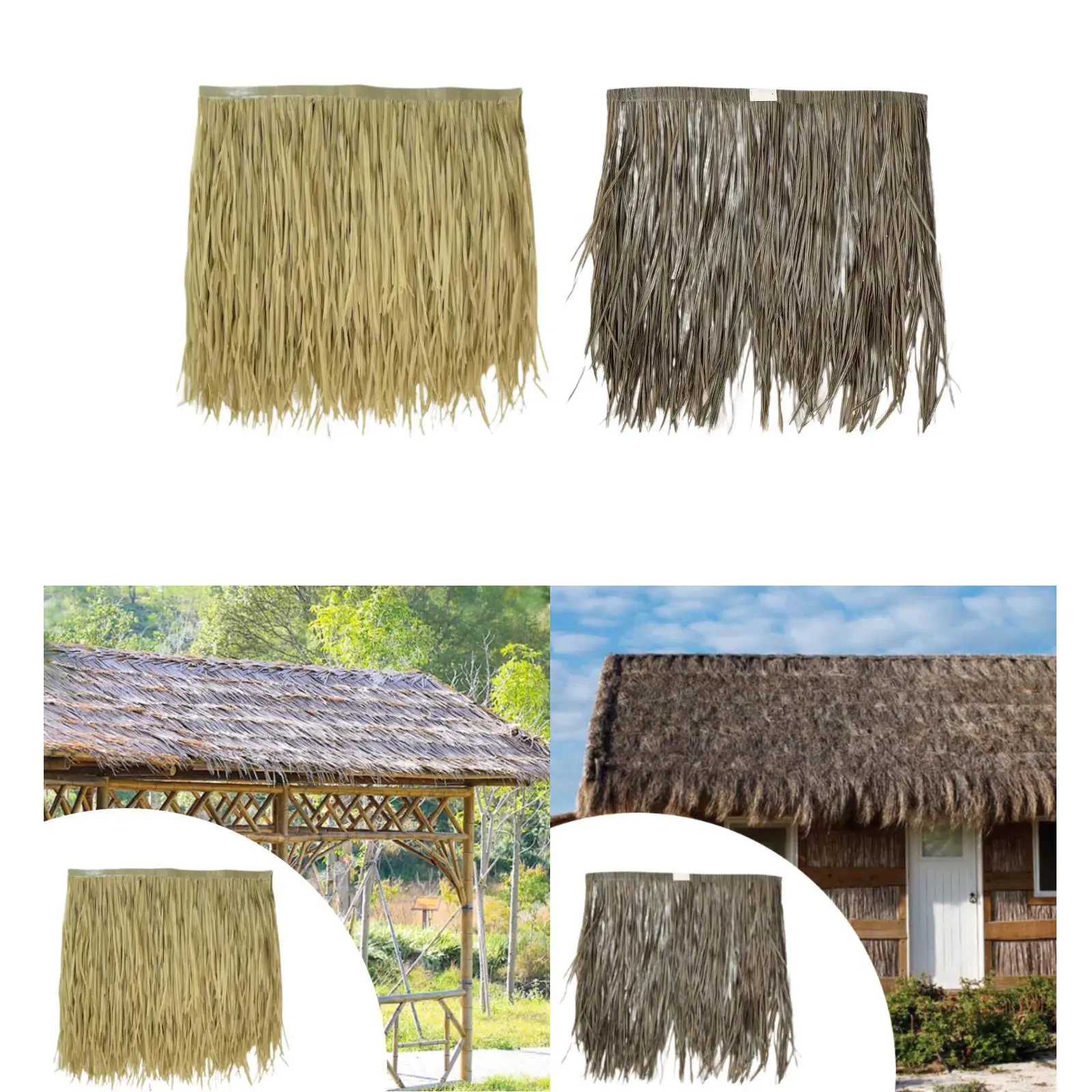 Tiki Bar Grass Straw Thatch Roof DIY Projects 19.69
