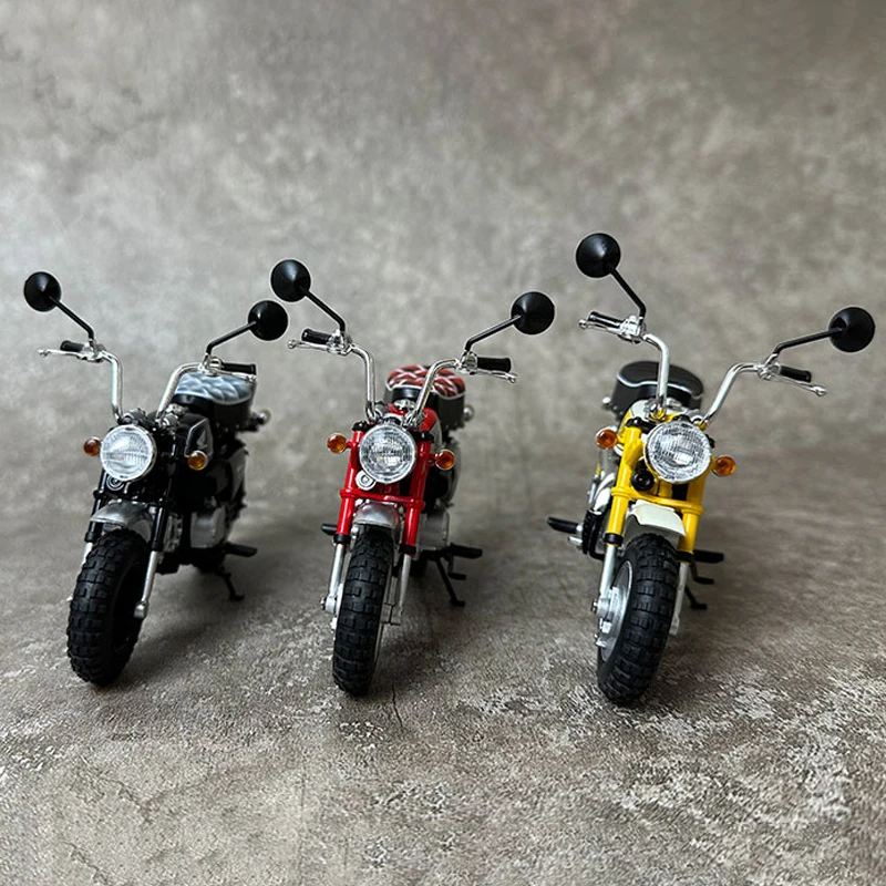 1:12 Scale Diecast Alloy Monkey 2009 Motorcycle Toys Cars Model Classics Adult Collectible Souvenir Gifts Static Display