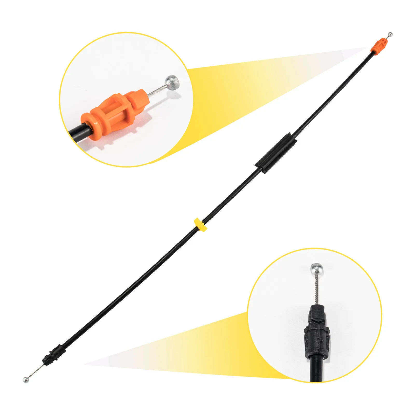 

Power Door Lock Handle Latch Cable 25.8" For 07-13 Chevy Silverado Tahoe Sierra