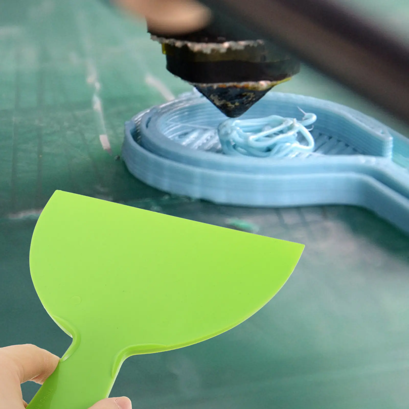 

3Pcs 3D Printing Tool Set Stainless Steel Ergonomic Spatulas Hot Bed Scraper Residue Removal 2 4 6 Inch 3D Printer Accessories