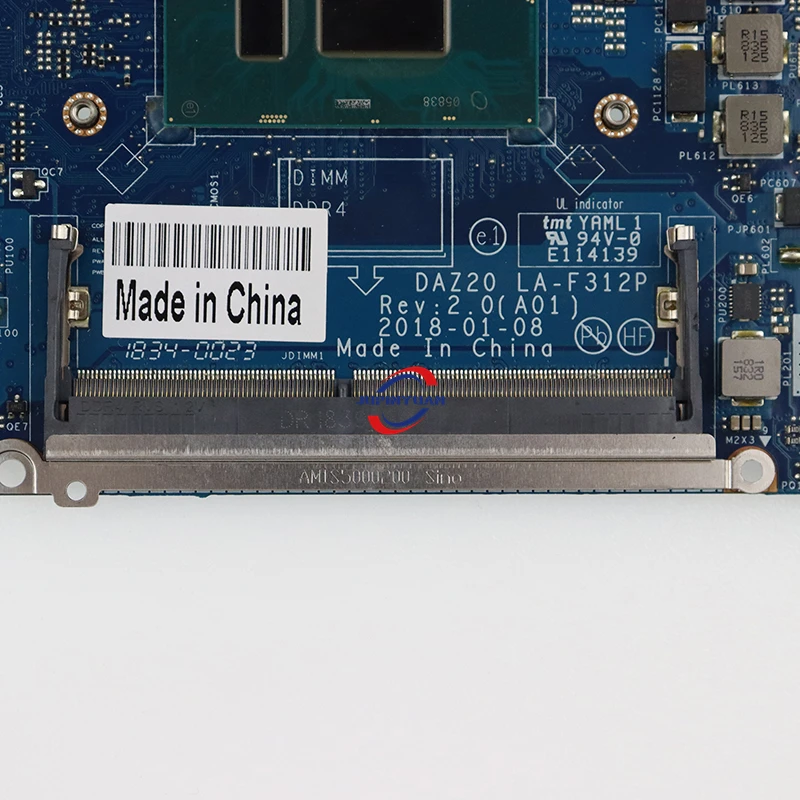 Imagem -03 - Placa-mãe do Portátil para Dell Latitude Daz20 La-f311p La-f312p Dell Latitude 7290 7390 0dm96x 0042gc 0x225x 0t46y8 0rmd5p Placa-mãe do Notebook