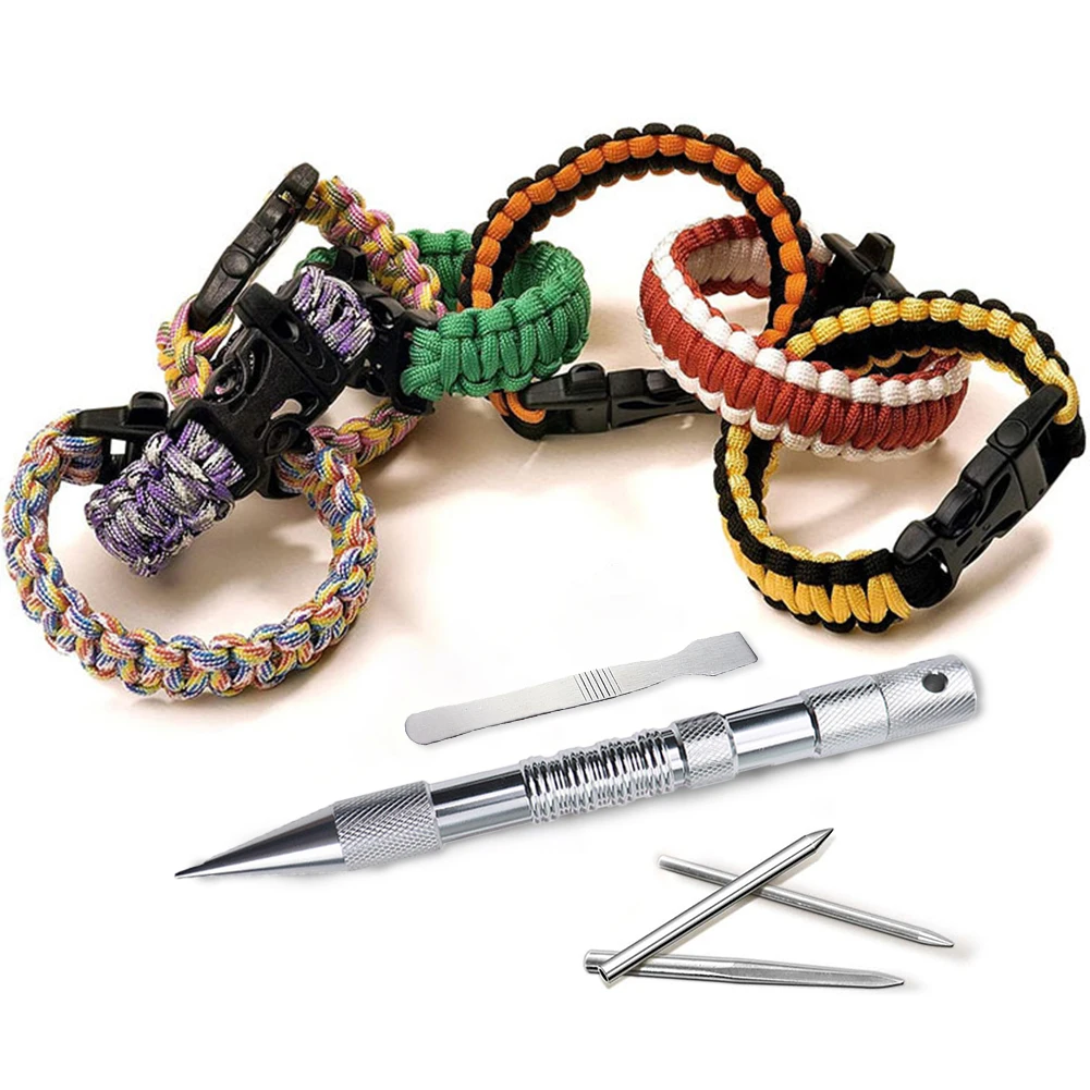 Marlinspike knotters ferramenta portátil marlinspike para paracord lacing agulhas para paracord ou trabalho de couro diy jóias ferramentas kits