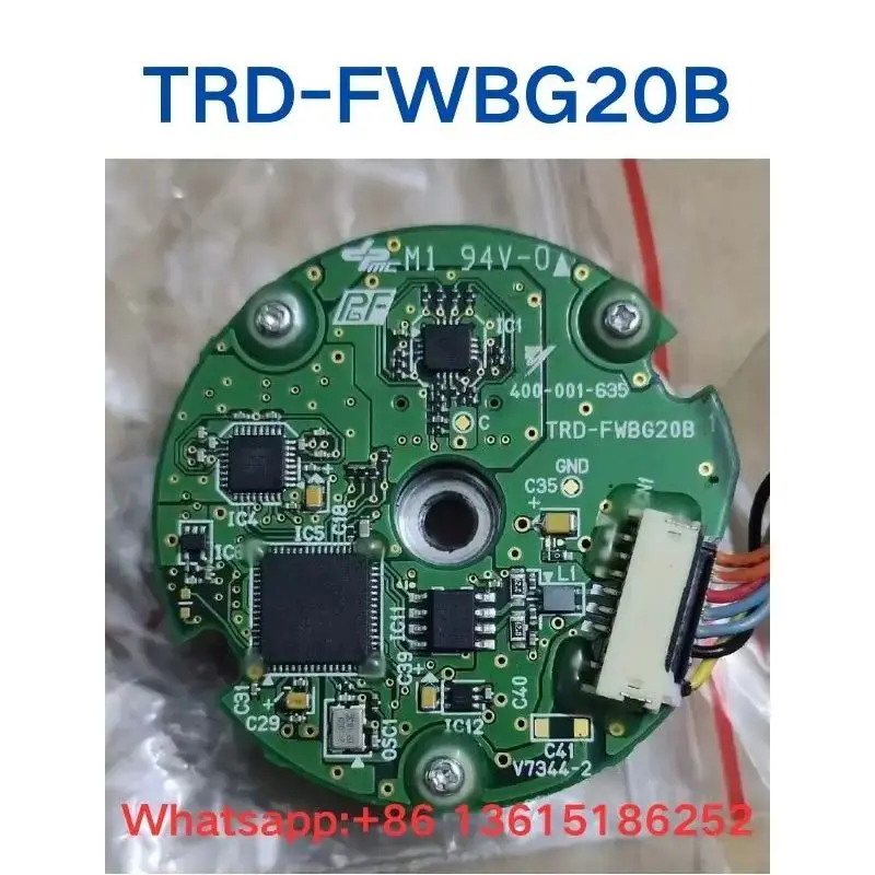 

Б/у роторный энкодер TRD-FWBG20B. Номер платы/номер материала: 400-001-639. Функциональный тест пройден, работает исправно.
