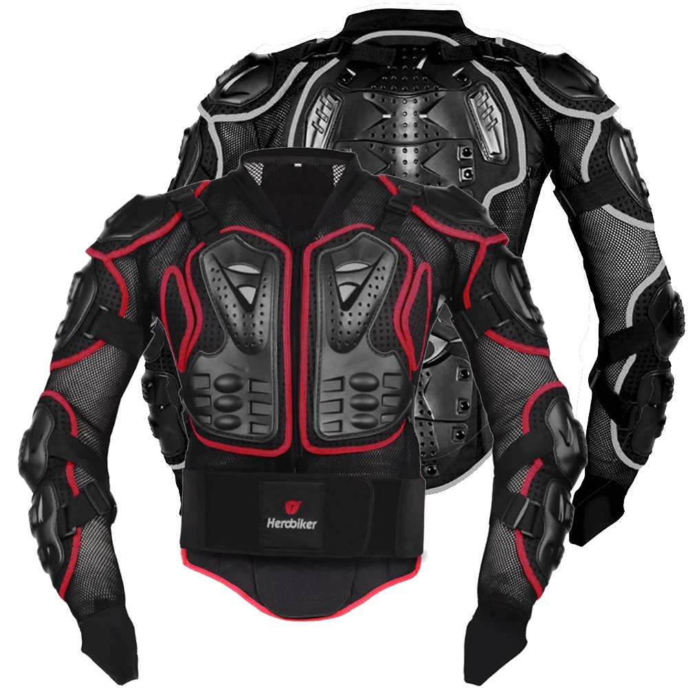 

Motorcycle Jackets Men's Full Body Armor Protection Jackets Motocross Enduro Racing Moto Protective Equipment Clothes S-4XL