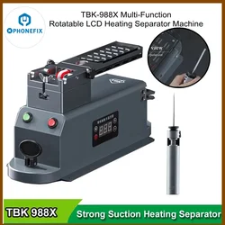 TBK-988X Universal LCD Screen Heating Separator Mobile Phone Screen Glass Reverse Separation OCA Glue Degumming Removal Machine