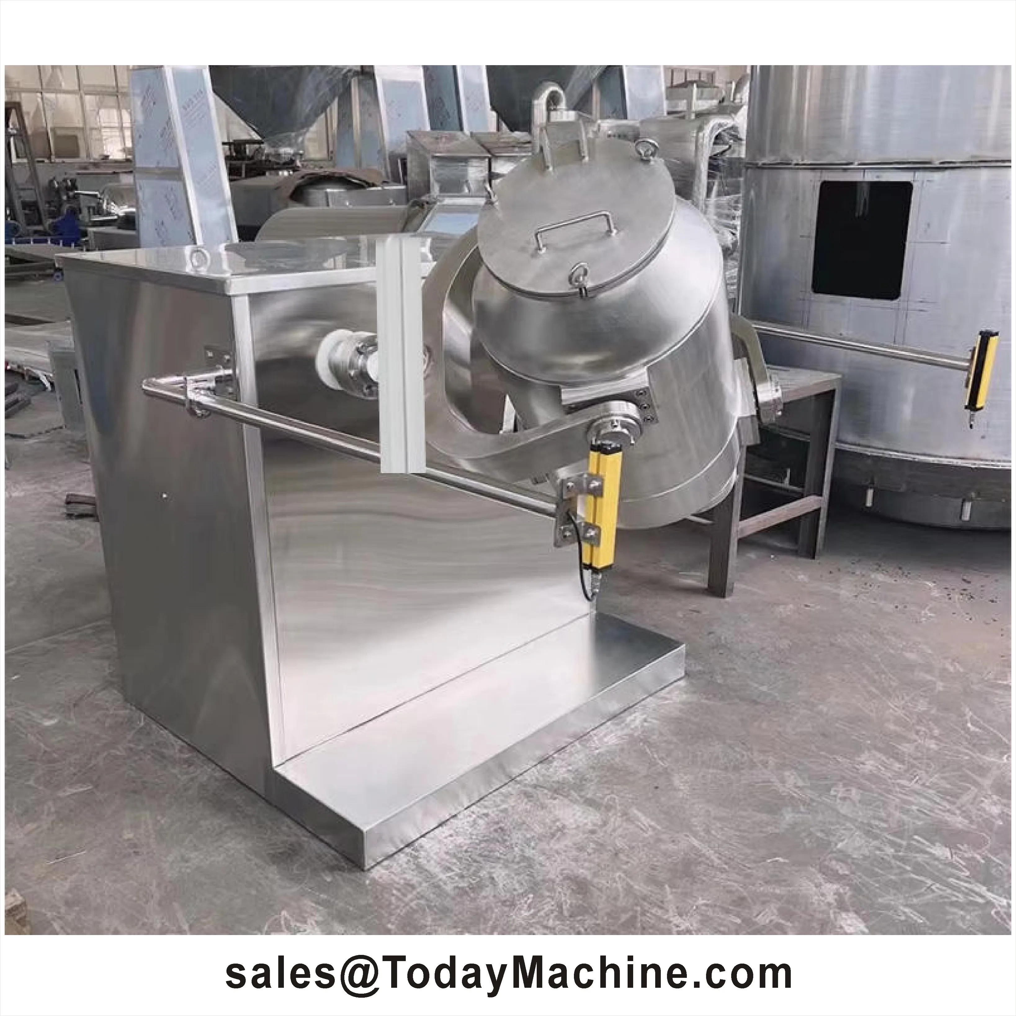 

High Quality Customized Three Dimensional Movement Mixer / 3D Powder Mixing Machine