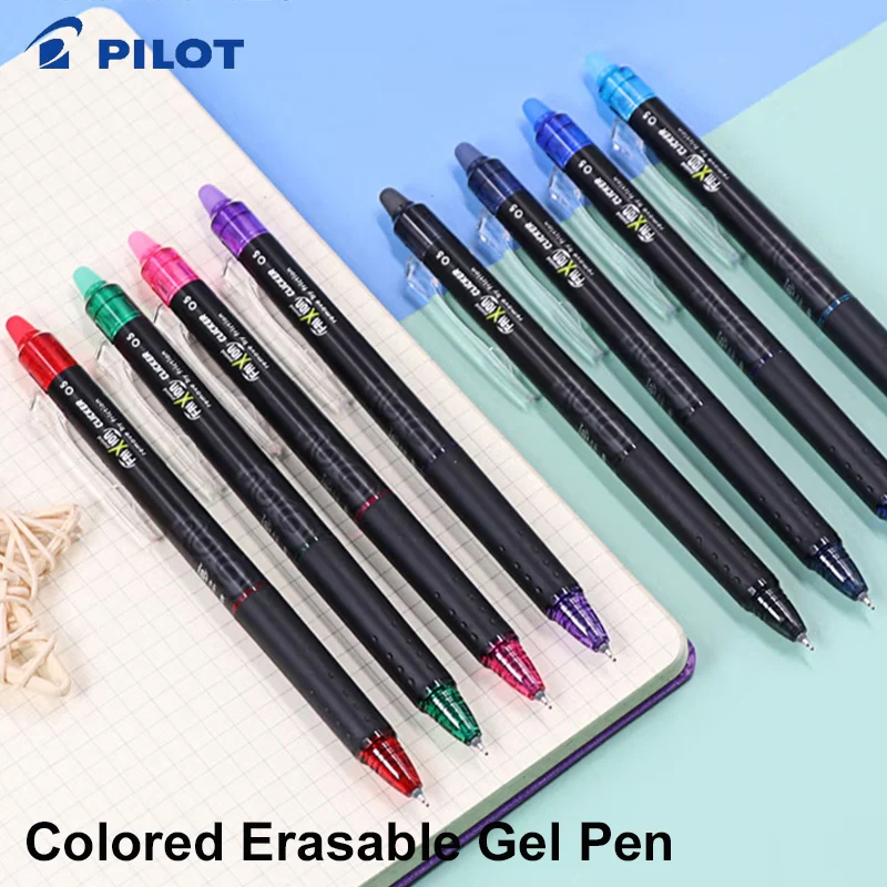 New PILOT Erasable Gel Pen Upgrade Heat-Sensitive Ink Slim Rod Pressure-Resistant ST Nib Smooth Easy to Write/Erase Quality Tool