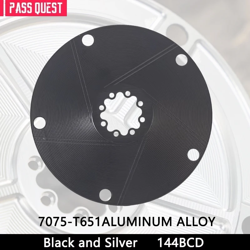 

PASS QUEST 144BCD Crank Adapter Conversion Kit for MTB/Road Bike Cranksets | Multi-Crank Compatibility bicycle accessories