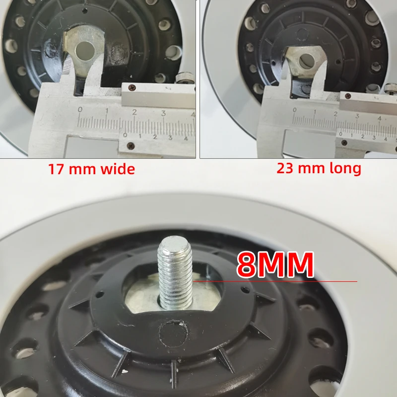 Flexible Electric Grinding Disc for RUPES, Sprocket Disc, Polishing, Adhesive, Sanding Paper, Grinder, Suction cup, 150mm, 6 inc