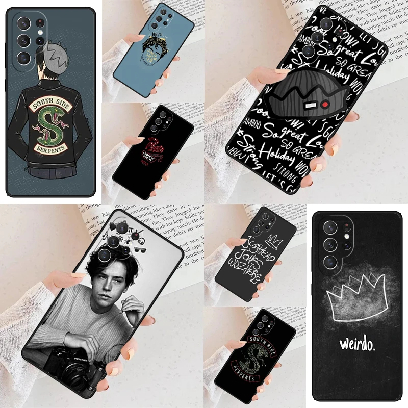 tv riverdale Jughead Jones Phone Case For Samsung Galaxy S24 S23 S22 S21 Ultra S10 Note 10 Pro S20 Plus FE S9 S8 Cover