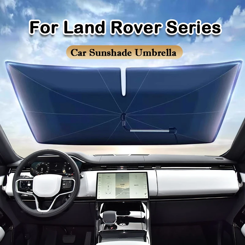 

Car Windshield Sunshades Front Shading Umbrella For Land Rover Defender Range Rover Sport Evoque Velar Discovery Freelander