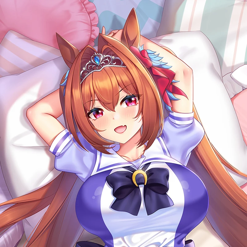 

Аниме Umamusume: Pretty Derby Daiwa Scarlet Sexy Dakimakura обнимающая подушка для тела