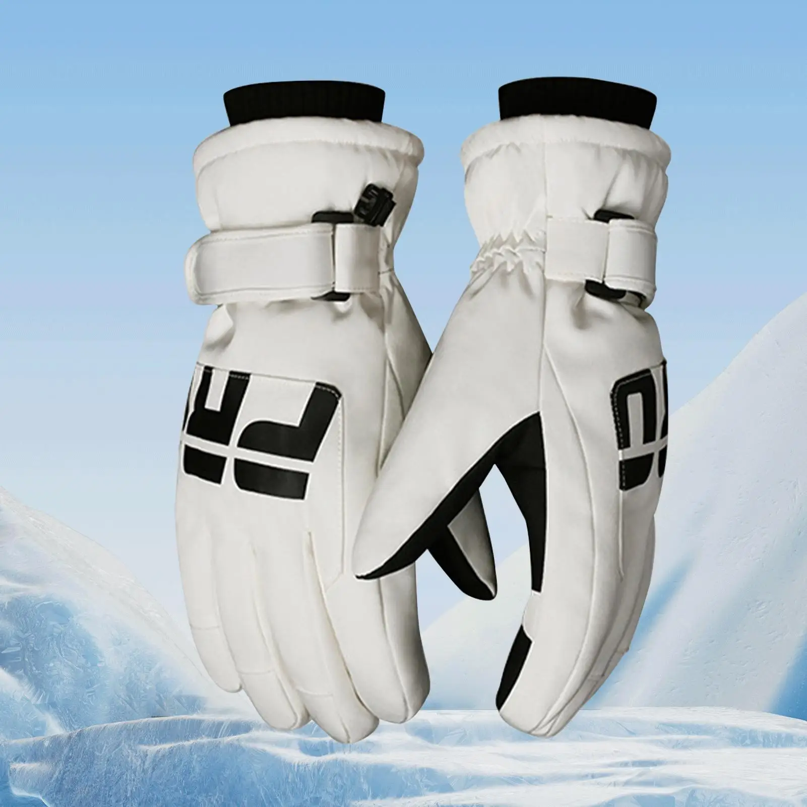 Guantes de snowboard, guantes de invierno, cálidos, impermeables, antideslizantes, para hombres y mujeres, deportes para padres, ciclismo, conducción, esquí al aire libre
