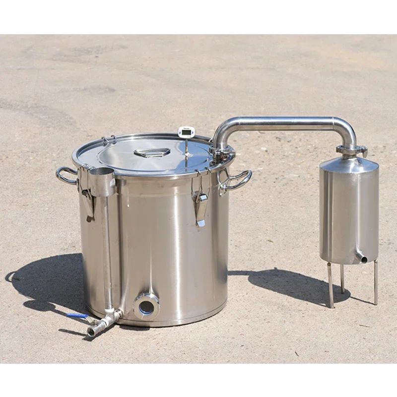 50L Distiller Alcohol Distiller Traditional Liquor Distiller 304 Stainless Steel Without Heating Rod 3