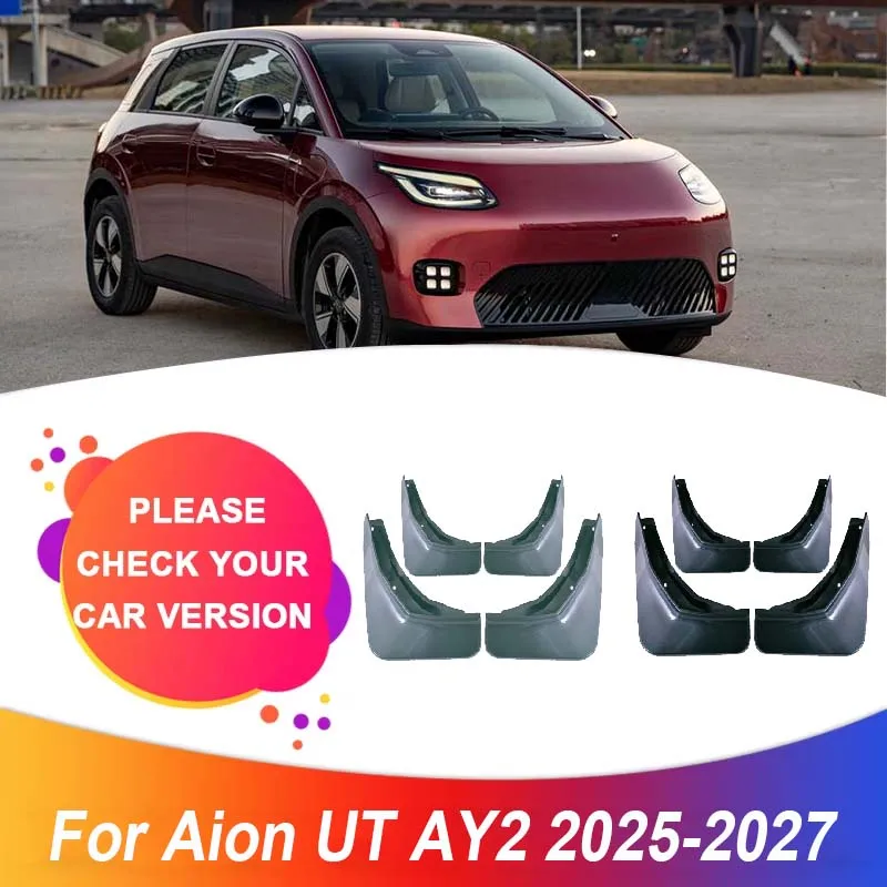 

4PCS Painted Mud Guards For Aion UT Body Kit 2025 2026 2027 Front Muds Splash Guards Rear MudFlaps Fender Flares Car Accessories