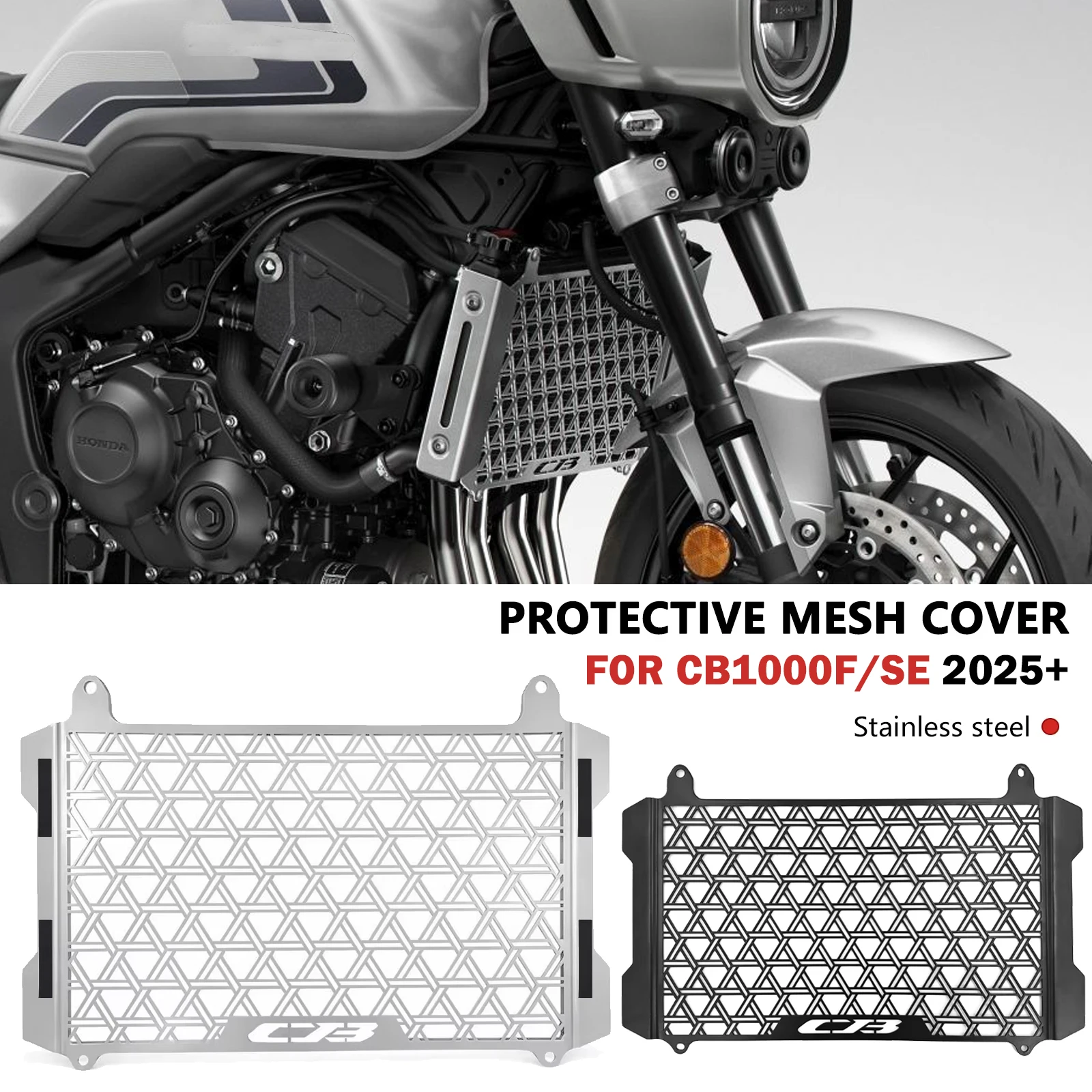 For Honda CB1000F CB1000F SE 2025 2026 Motorcycle Radiator Guard Protection Radiator Cover Protector cooling net