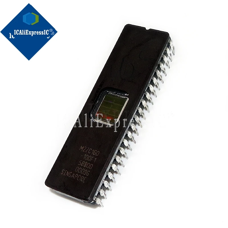 10pcs/lot M27C160-100F1 M27C160 27C160 CDIP M27C160-120F1 M27C160-50F1 IC 1M X 16 UVPROM 100  CDIP42 New original 100% quality