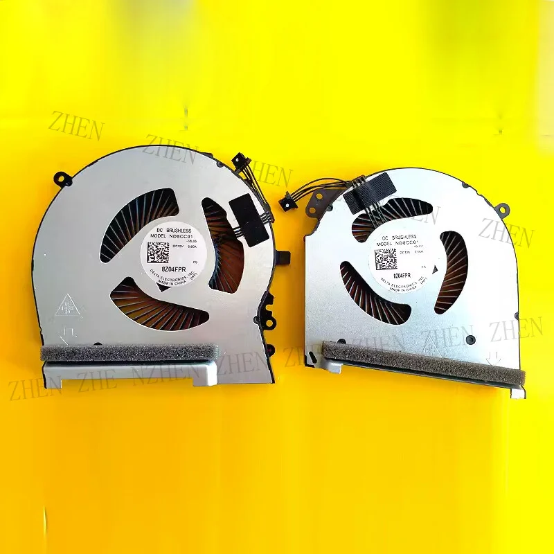 S For HP Shadow Genie 5 Air Fan 15-DH TPN-C143 Computer Fan L57330-001