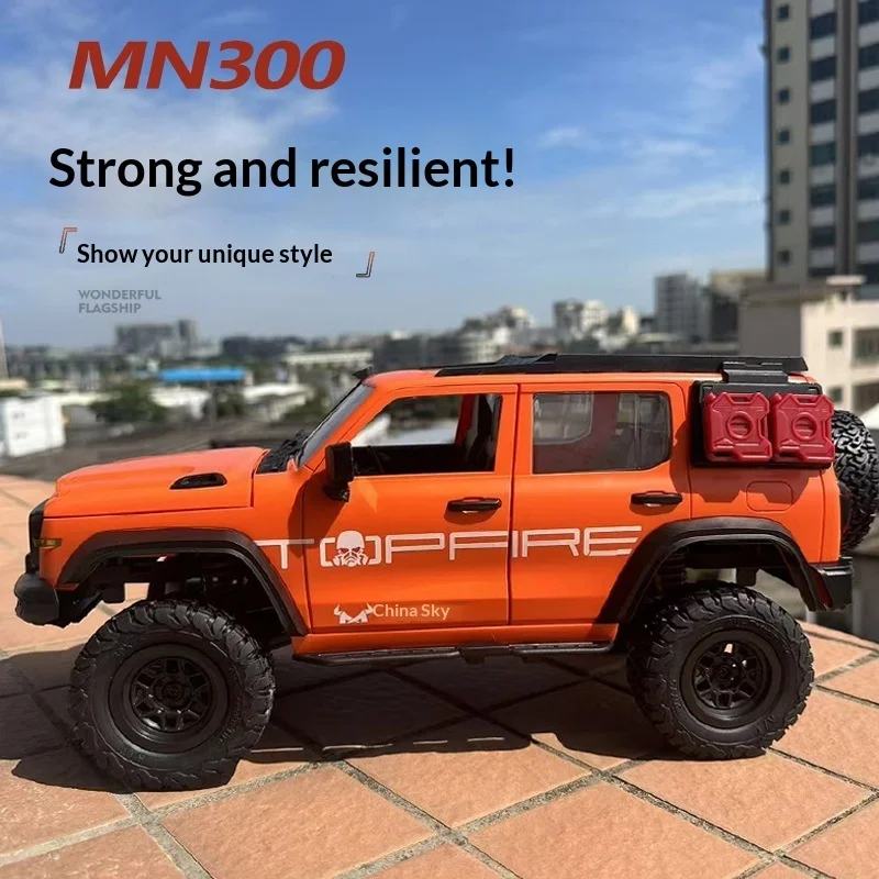 Mangniu MN300 RC Tank Model Car 4WD Off-Road Climbing Vehicle Toy Remote Control for Boys Birthday Gift New Product
