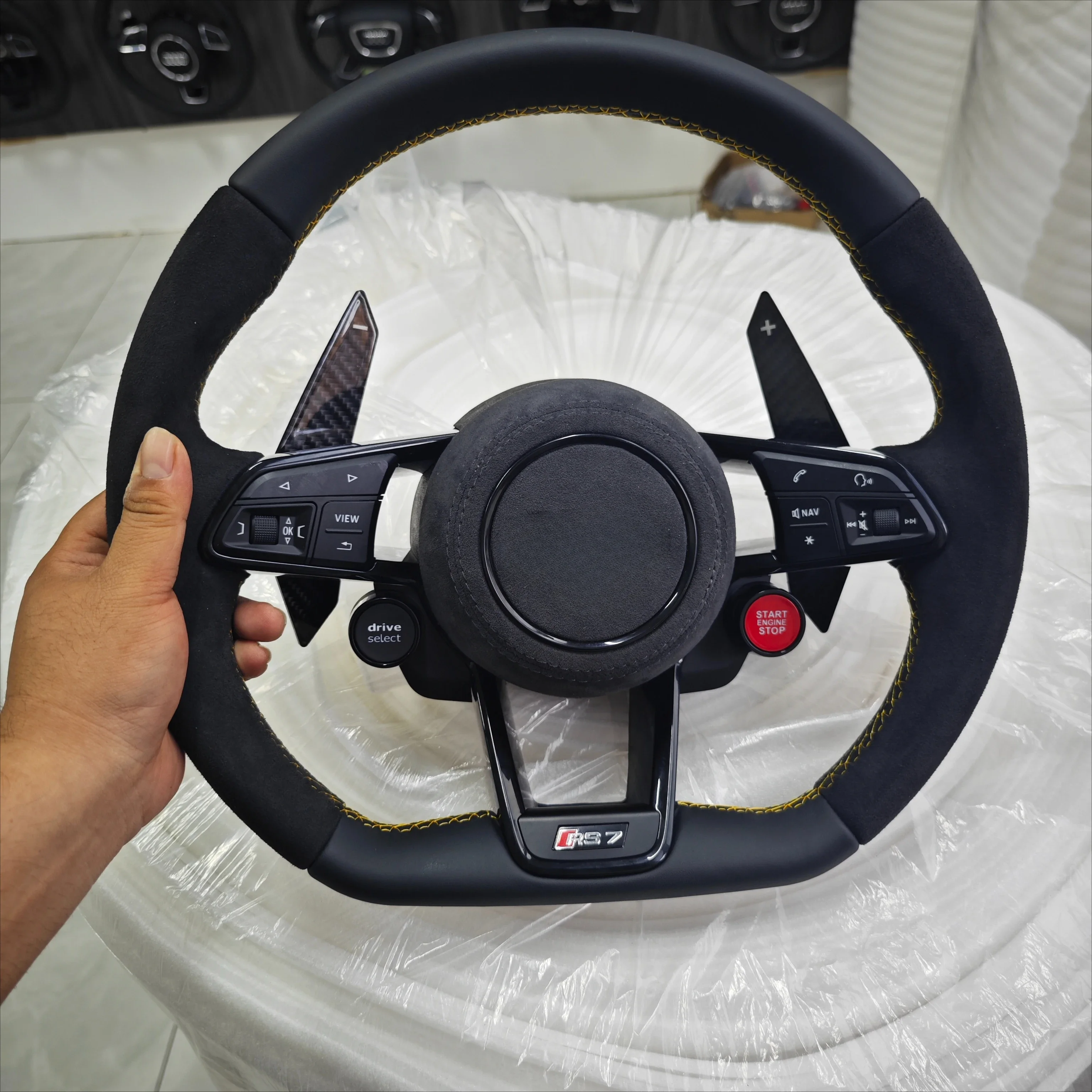 

High-end quality custom car steering wheel car steering wheel suitable for