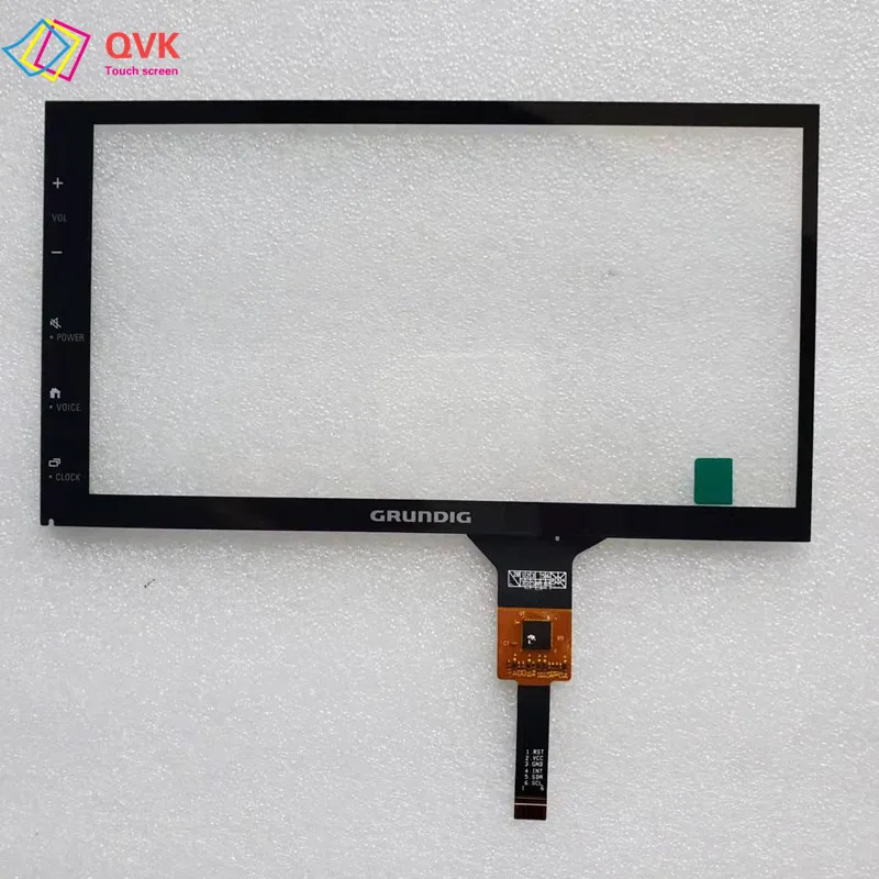 QVK Black 6.8 Inch New For GRUNDIG GX-3800 Radio Multimedia Player Capacitive Touch Screen Sensor GX3800