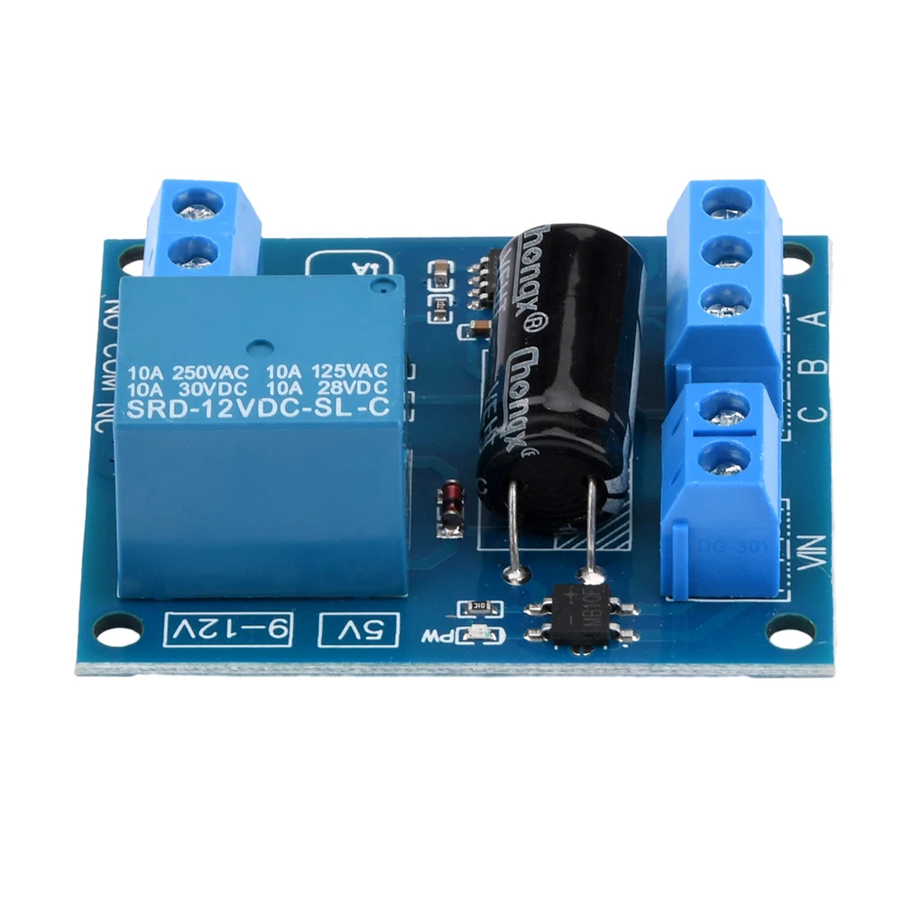 DC 12V NE555 Full Automatic Water Level Controller Liquid Sensor Relay Switch Module Auto Pumping For Water Tank/Tower