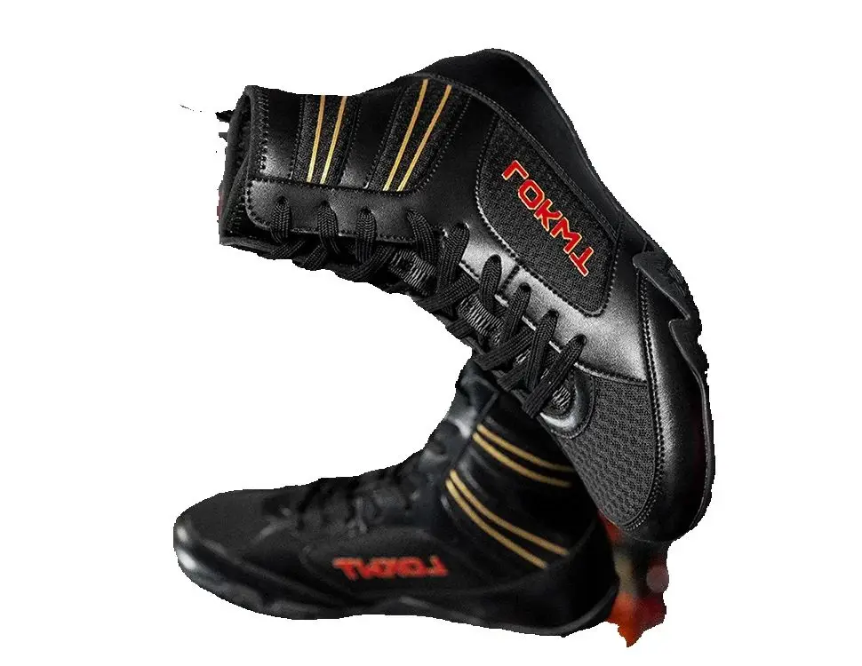 

2025 New Wrestling Shoes Men's Boxing Shoes Men's Combat Shoes Men's Anti-Slip Fitness Training Shoes