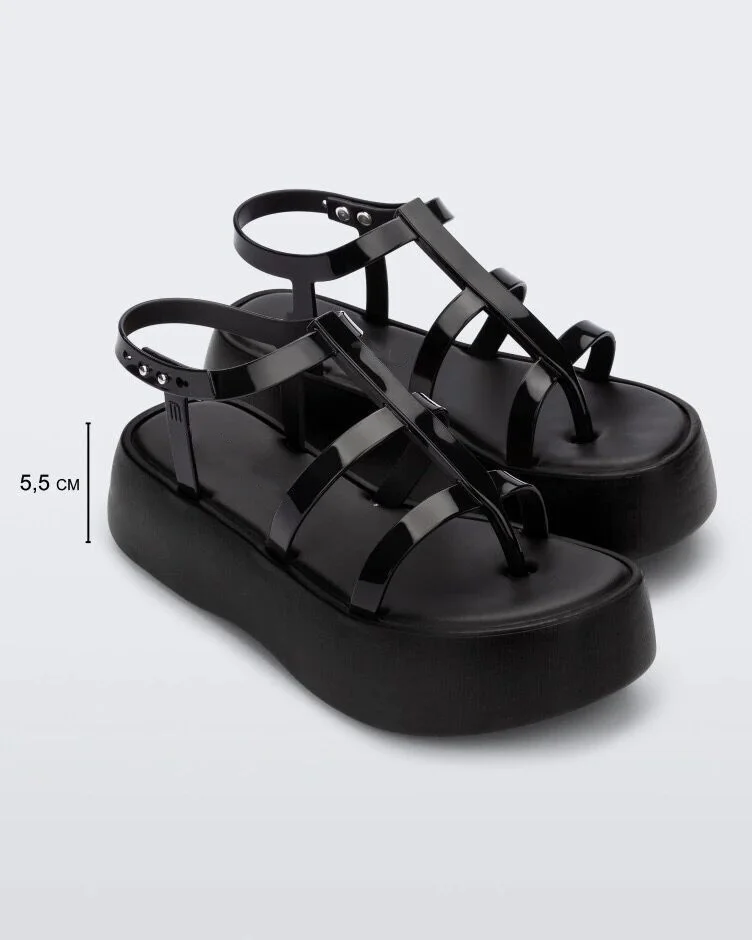 Muffin platform Roman sandals flip-flops summer