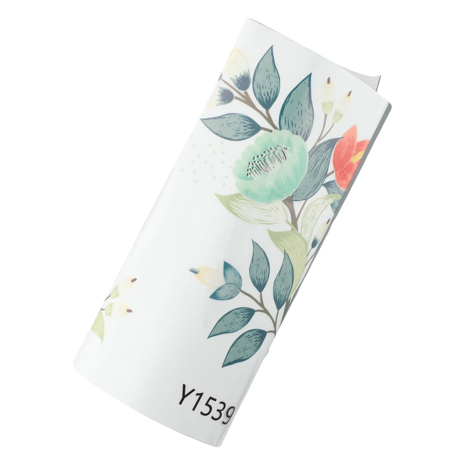 Glass Home Wall Sticker Decorations Self-adhesive Waterproof Detachable 20*30CM PVC Flower Rattan Refrigerator Cabinet New