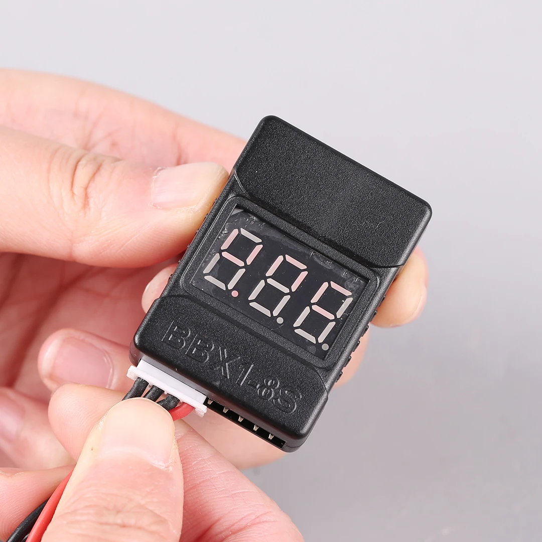 BBX1-8s alarma de zumbador de bajo voltaje probador de indicador de voltaje de batería Lipo para 1S-8S 3,7 v 7,4 v precio al por mayor