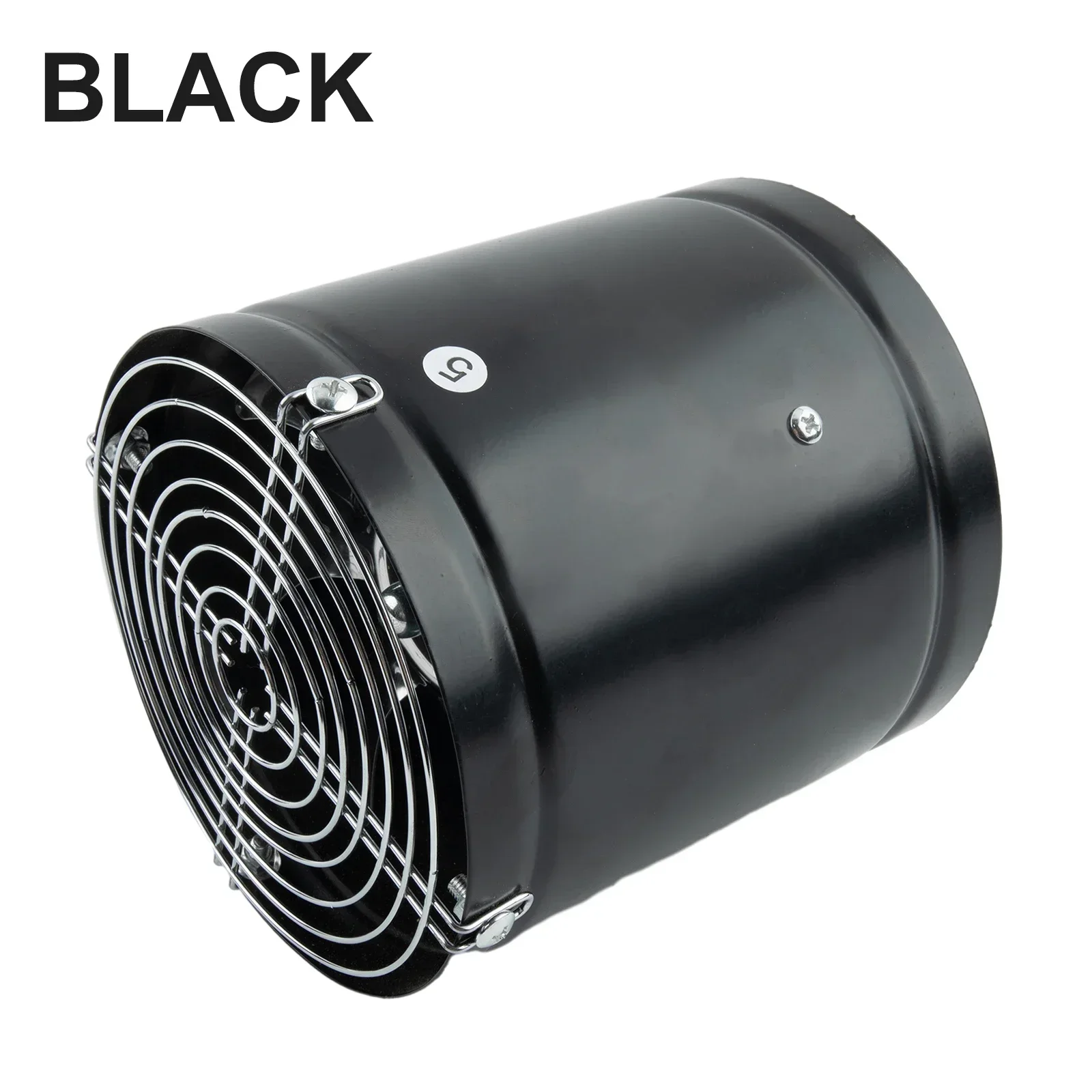 6 Inch Industrial Exhaust Fan With High Density Metal Mesh 40W 600m3/h For Home Bathroom Kitchen Use Exhaust Fan