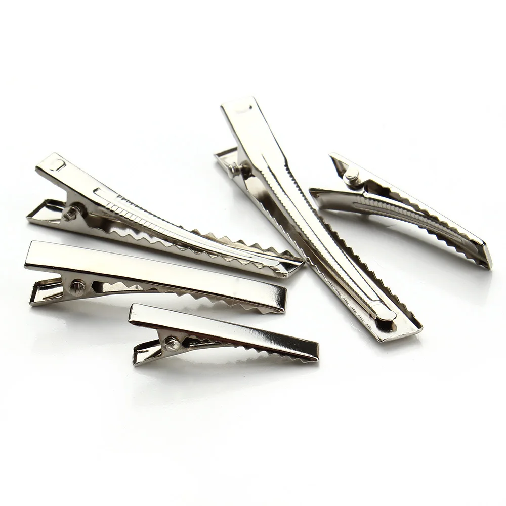 50 PCS/Lot, High Quality Alligator Clips 45mm Pinch Hair Clip For DIY Jewelry Hairpins Hair Accessories